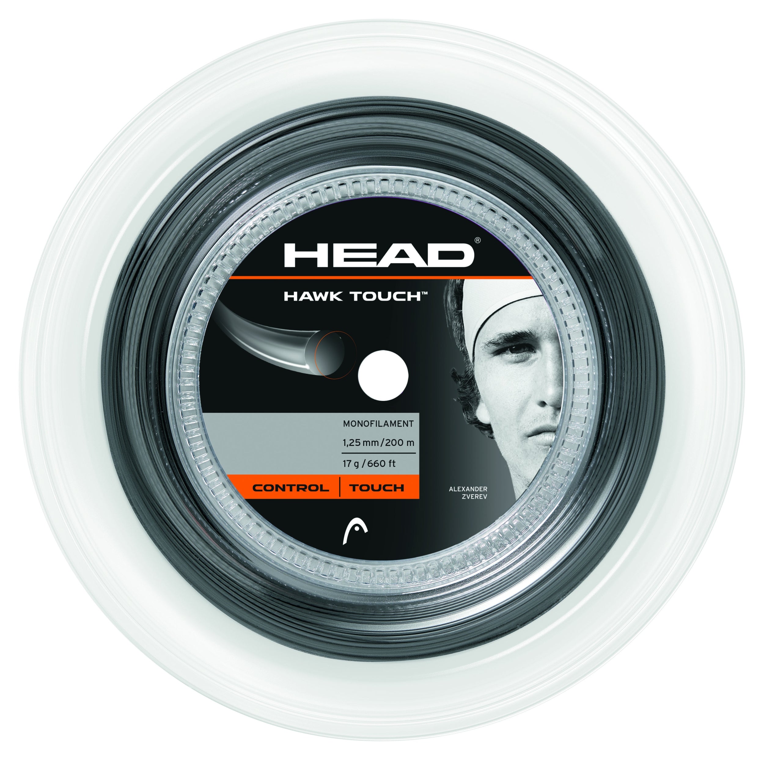 HEAD Hawk Touch Rolle 200 m Tenniszubehör HEAD AN anthracite -