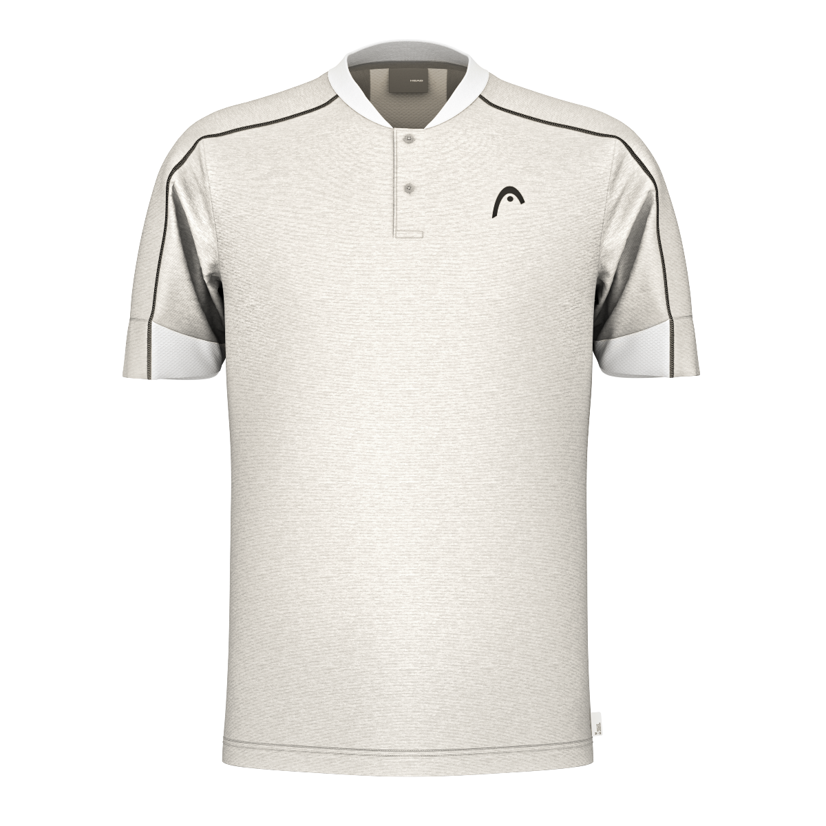 HEAD PLAY Tech Polo Shirt Men Tennisoberteile HEAD willow grey S