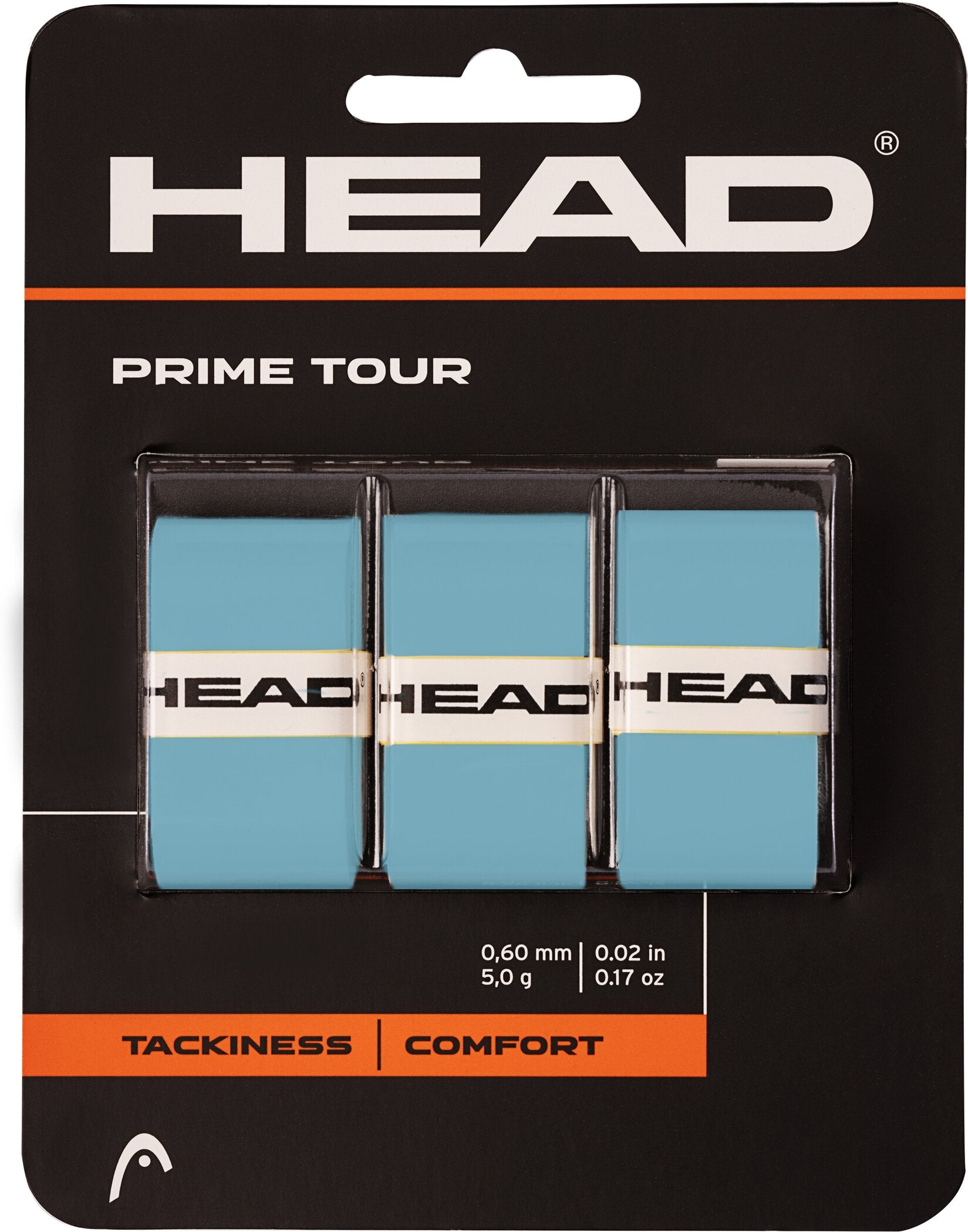HEAD Gripband Prime Tour 3 pcs Pack Overgrip Tenniszubehör HEAD Black -