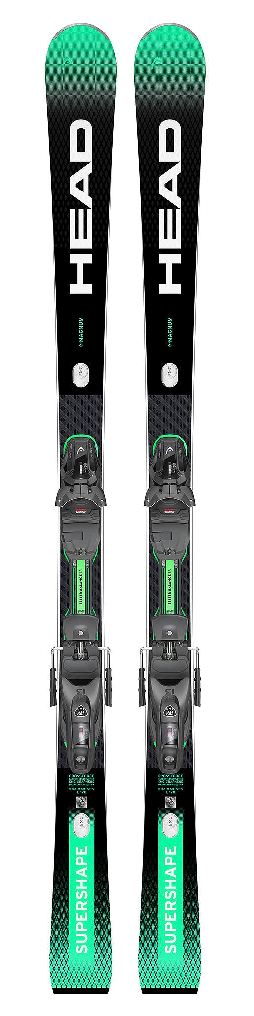 HEAD Supershape e-Magnum SW + Prot. PR 1 Ski Alpin HEAD 000 - 163
