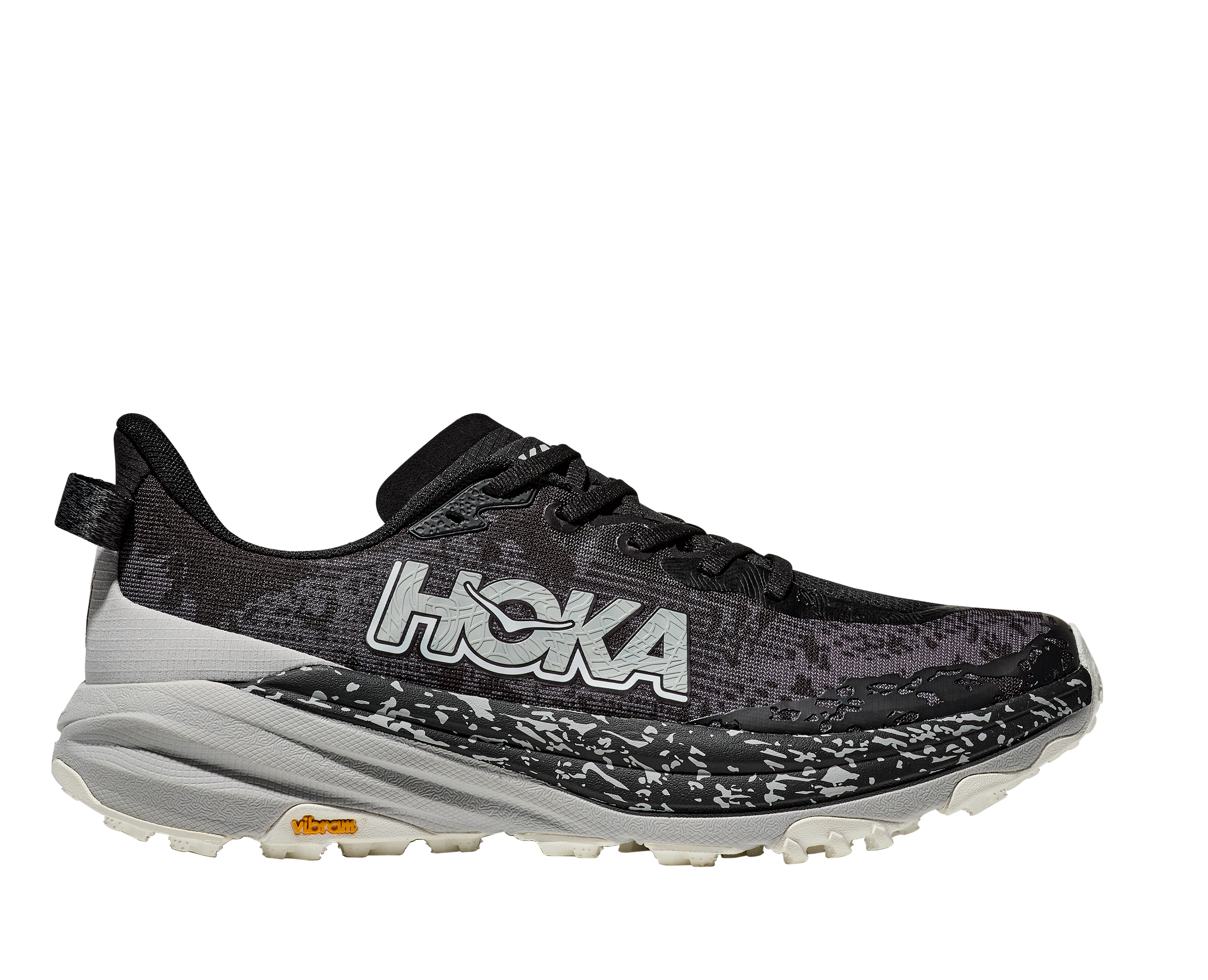 HOKA ONE ONE M SPEEDGOAT 6 BLACK / STARDUST Trail HOKA ONE ONE BLACK / STARDUST 42 2/3