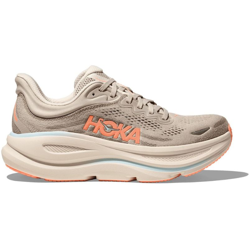 HOKA ONE ONE W BONDI 9 Dämpfung HOKA ONE ONE RIVER ROCK GREY / MINERAL ORE 38