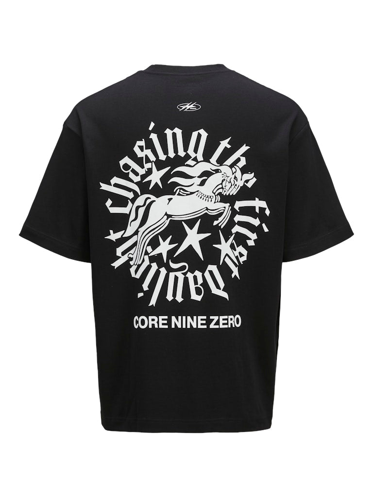 JACK & JONES JCOCNZ BERLIN GRAPHIC T-SHIRT Bright White Freizeitshirts /-hemden JACK & JONES