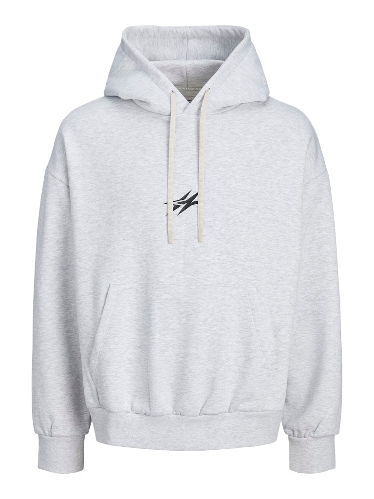 JACK & JONES JCOCNZ BERLIN SWEAT HOOD Pure Cashmere Freizeitpullover JACK & JONES White Melange S