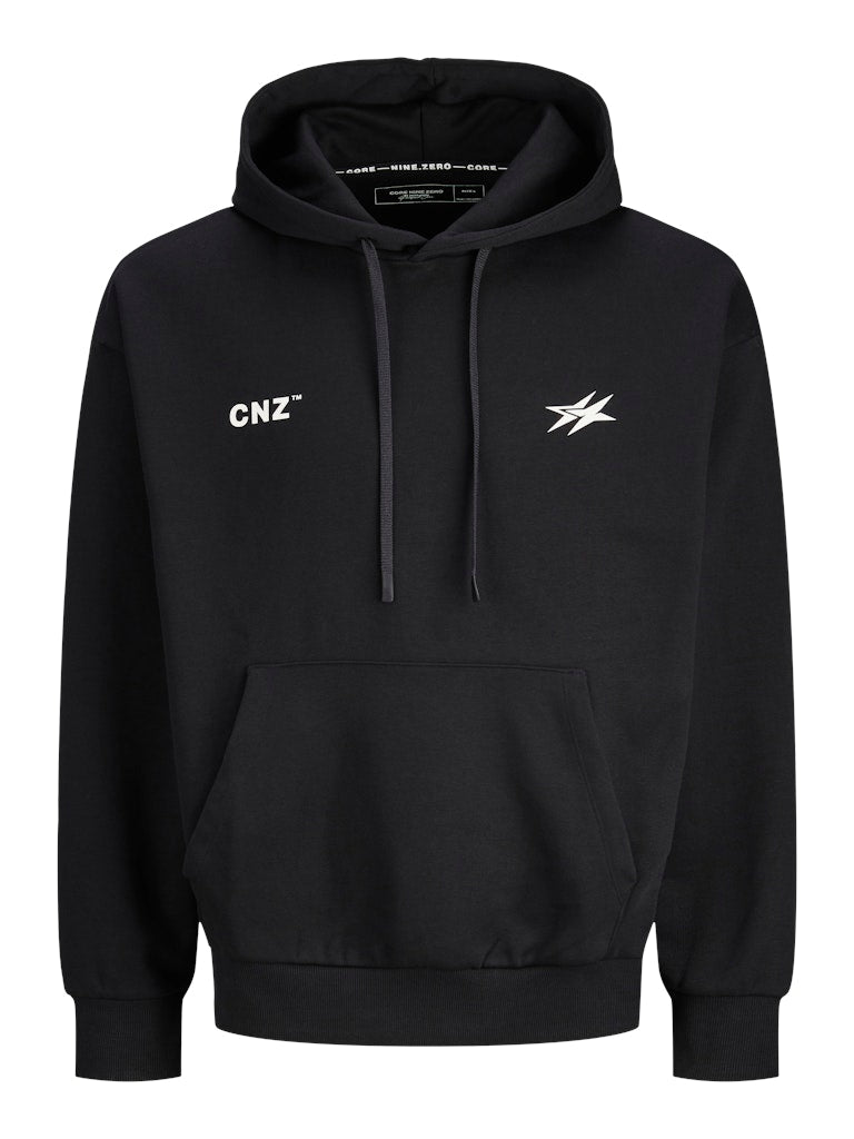 JACK & JONES JCOCNZ BERLIN SWEAT HOOD Pure Cashmere Freizeitpullover JACK & JONES Black S