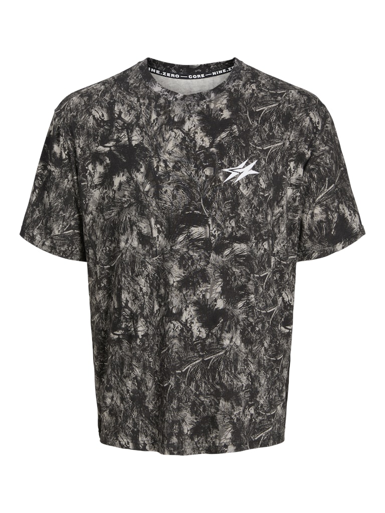 JACK & JONES JCOCNZ BERLIN T-SHIRT Freizeitshirts /-hemden JACK & JONES Black/Black - Black S