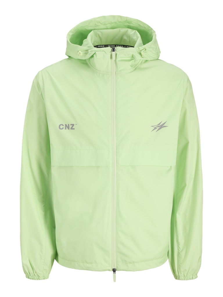 JACK & JONES JCOCNZ PARIS WINDBREAKER JACKET NOO Paradise Green/With Back Print Freizeitjacken JACK & JONES Paradise Green/With Back Print S