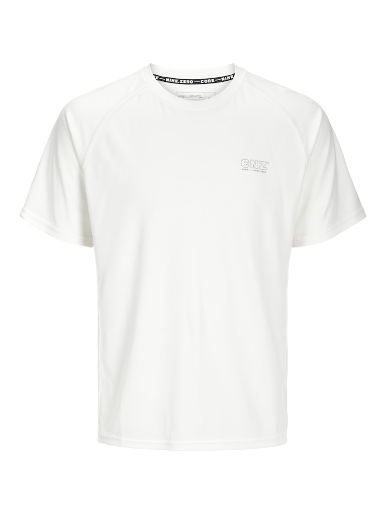 JACK & JONES JCOCNZ T-SHIRT NOOS Paradise Green Freizeitshirts /-hemden JACK & JONES Bright White M