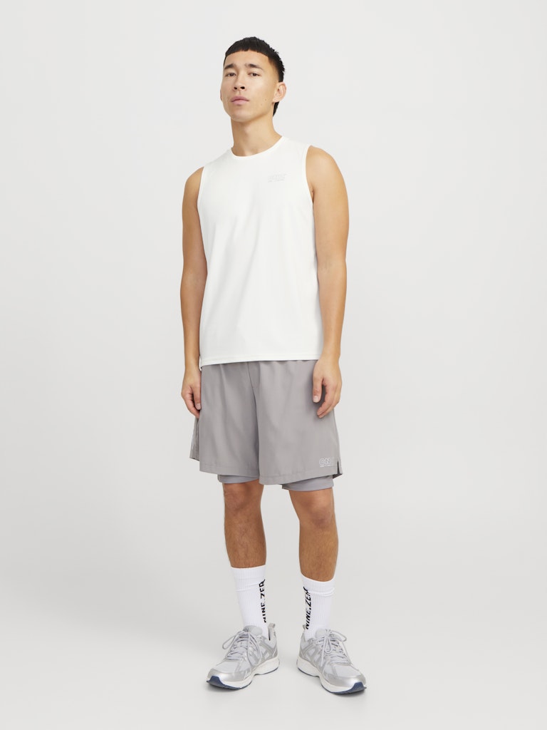 JACK & JONES JCOCNZ TANK TOP SN Bright White Freizeitpullover JACK & JONES