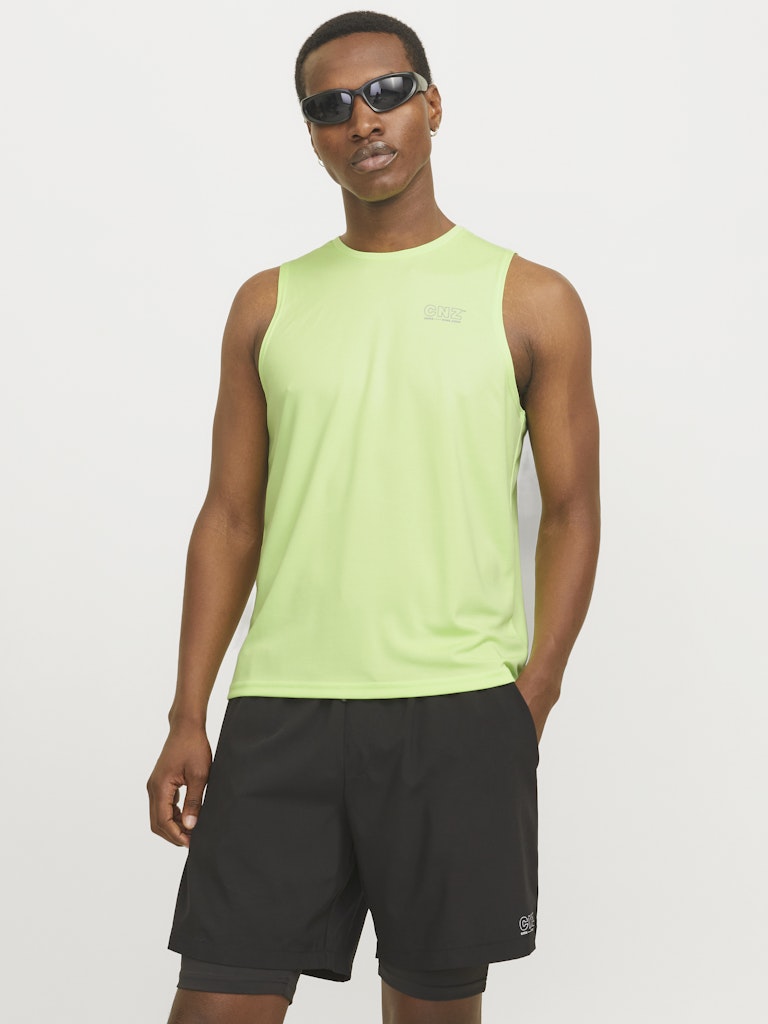 JACK & JONES JCOCNZ TANK TOP SN Bright White Freizeitpullover JACK & JONES