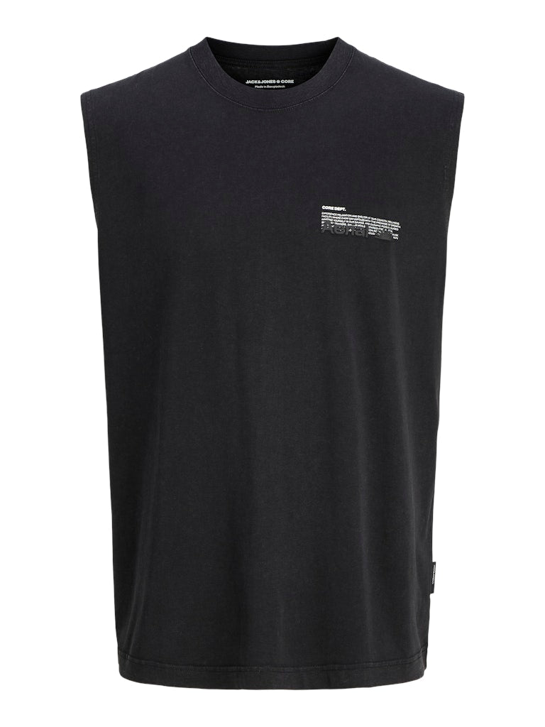 JACK & JONES JCOINFINITY SUN CHEST SL TEE CREW N Freizeitpullover JACK & JONES Black S