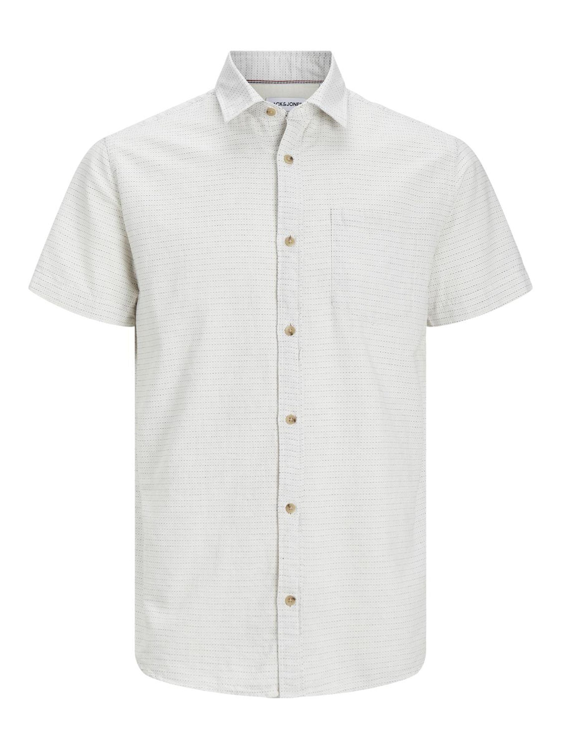 JACK & JONES JJEABEL SHIRT SS SN Freizeitshirts /-hemden JACK & JONES CLOUD DANCER S