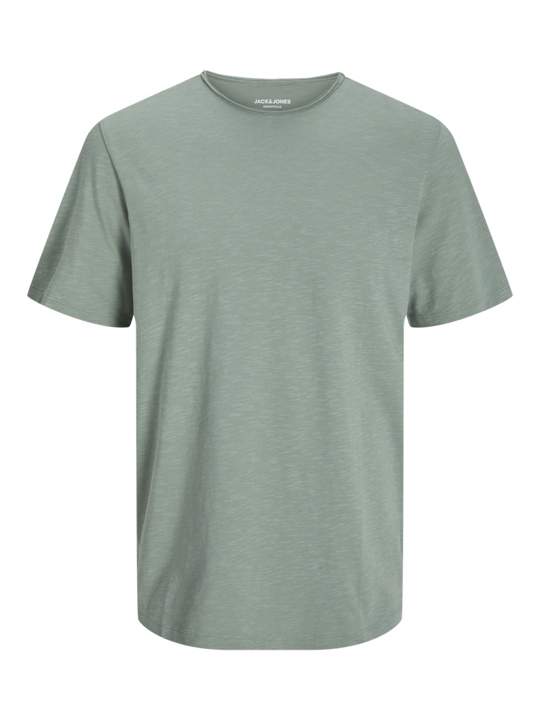 JACK & JONES JJEBASHER TEE O-NECK SS NOOS Cloud Dancer/REG Freizeitshirts /-hemden JACK & JONES Iceberg Green S
