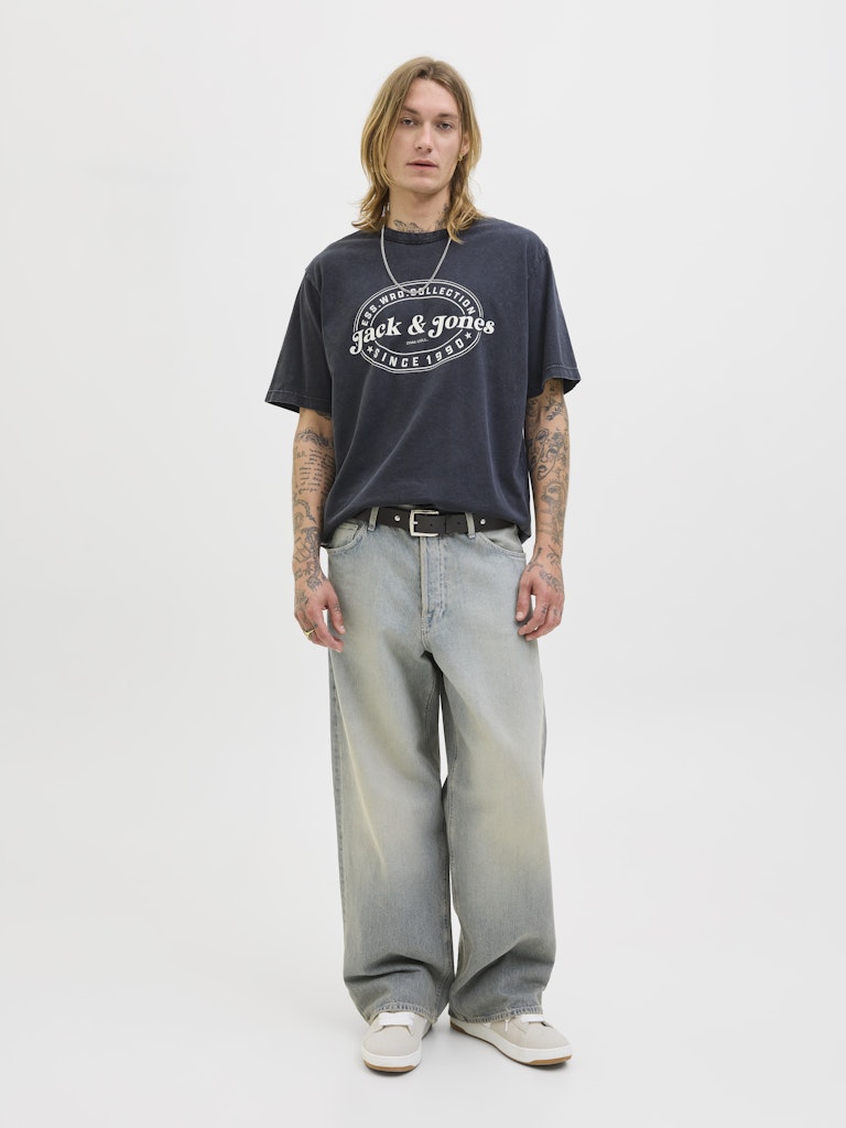 JACK & JONES JJEDOVER PRINT TEE SS CREW NECK Freizeitshirts /-hemden JACK & JONES