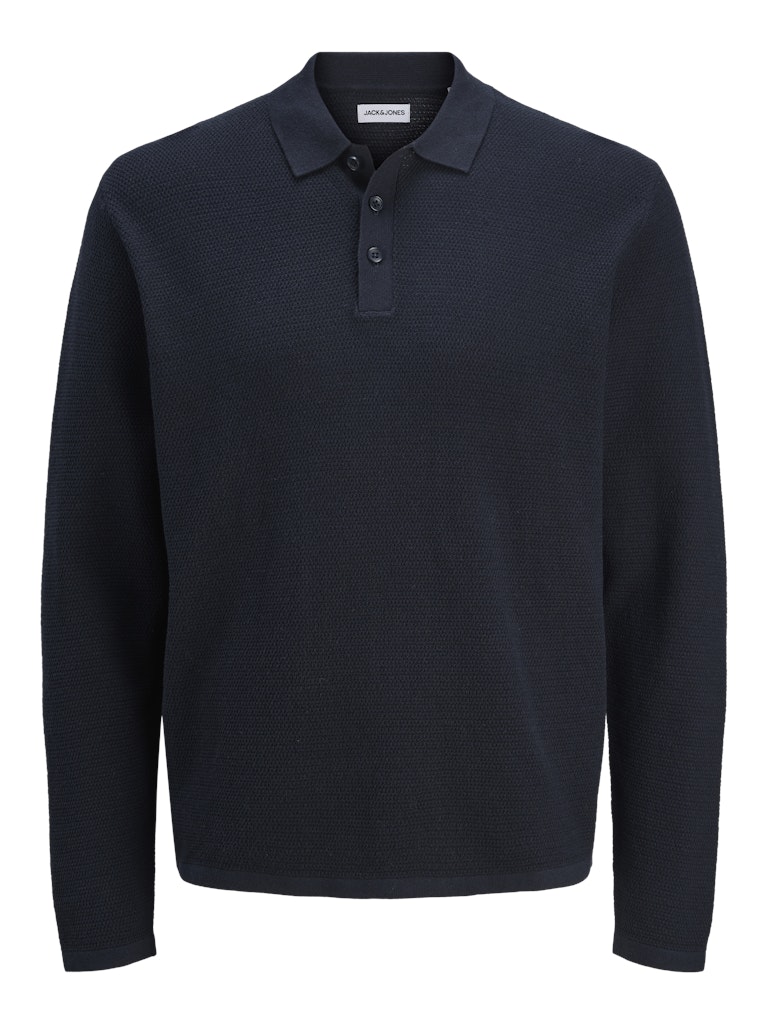 JACK & JONES JJEGEORGE KNIT POLO LS SN Freizeitshirts /-hemden JACK & JONES 175876 S