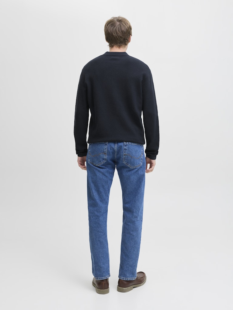 JACK & JONES JJEGEORGE KNIT POLO LS SN Freizeitshirts /-hemden JACK & JONES