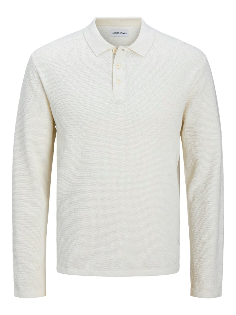 JACK & JONES JJEGEORGE KNIT POLO LS SN Freizeitshirts /-hemden JACK & JONES 177642 S
