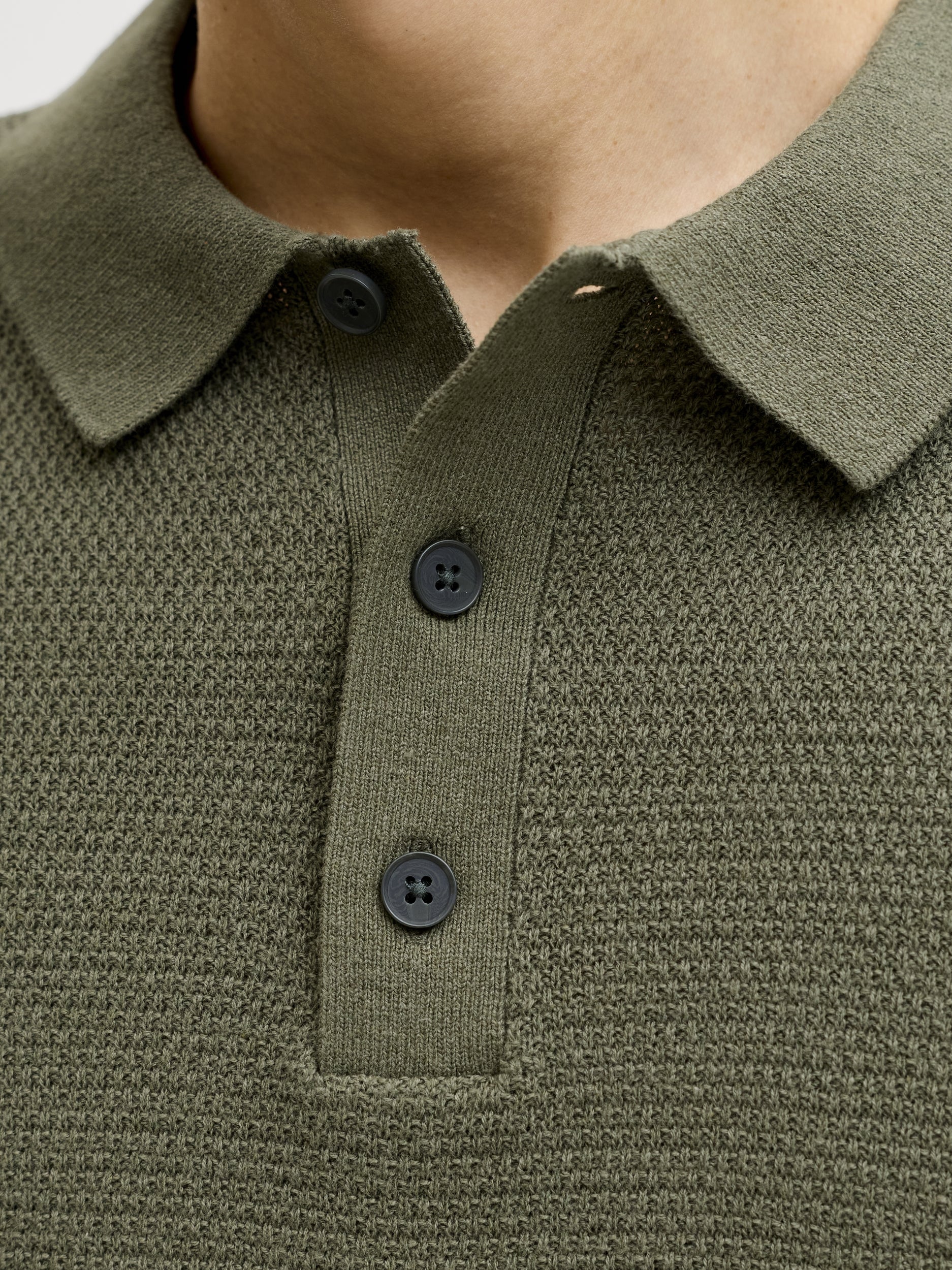 JACK & JONES JJEGEORGE KNIT POLO SS SN Freizeitshirts /-hemden JACK & JONES