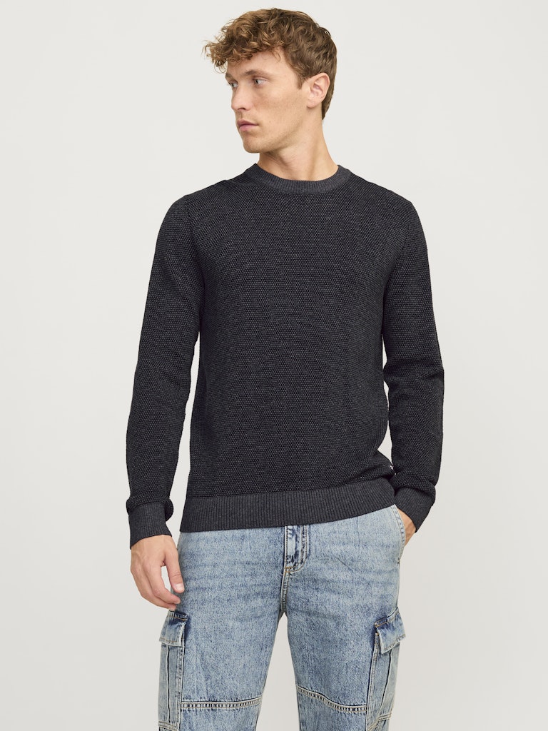 JACK & JONES JJEGLOBE KNIT CREW NECK NOOS Freizeitpullover JACK & JONES