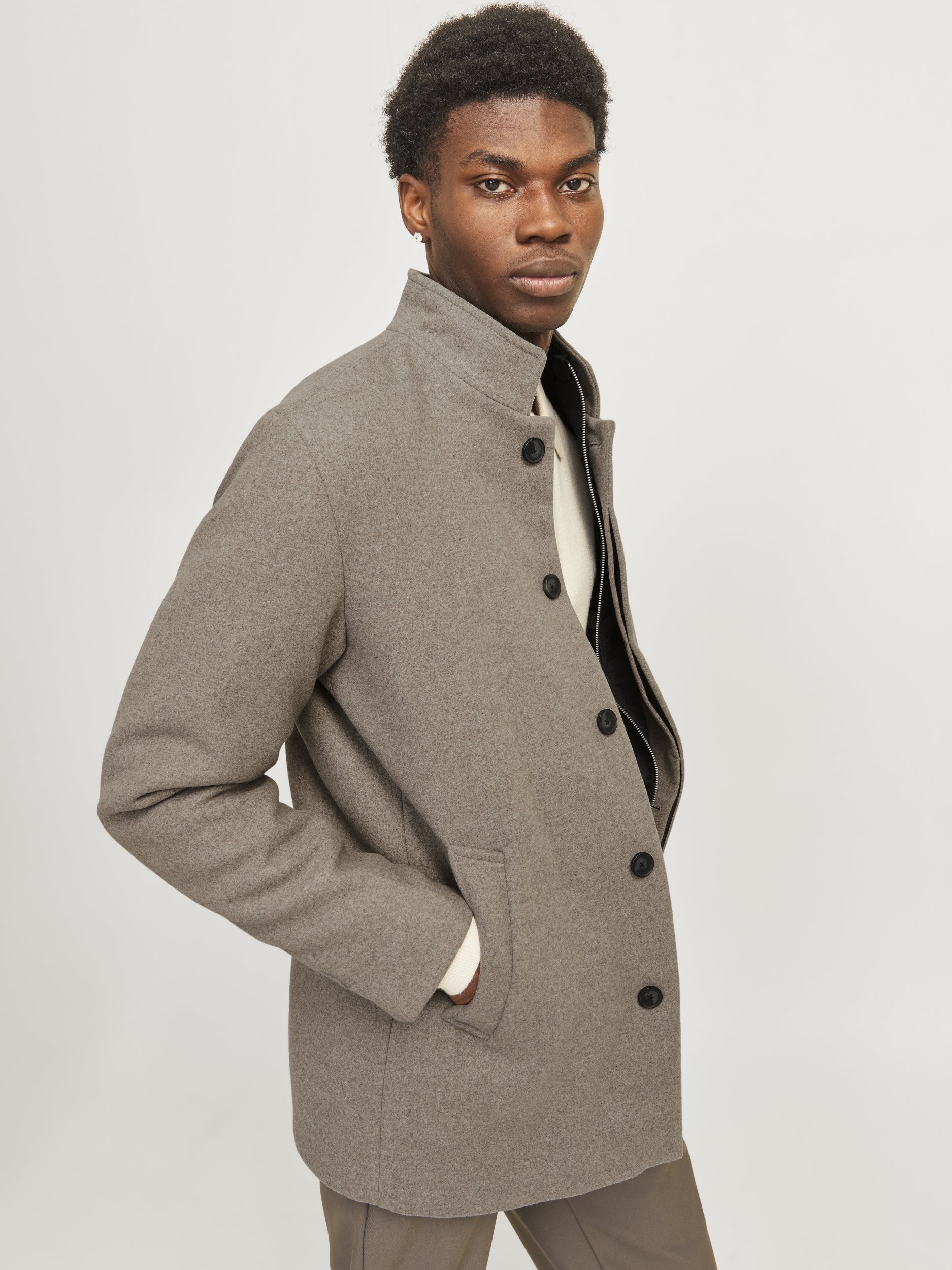 JACK & JONES JJEHARRISON WOOL BLEND JACKET SN Freizeitjacken JACK & JONES