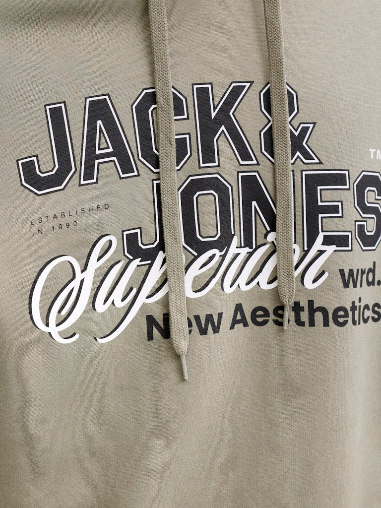 JACK & JONES JJELOGO SWEAT HOOD 2 COL 25/26 NOOS Freizeitpullover JACK & JONES
