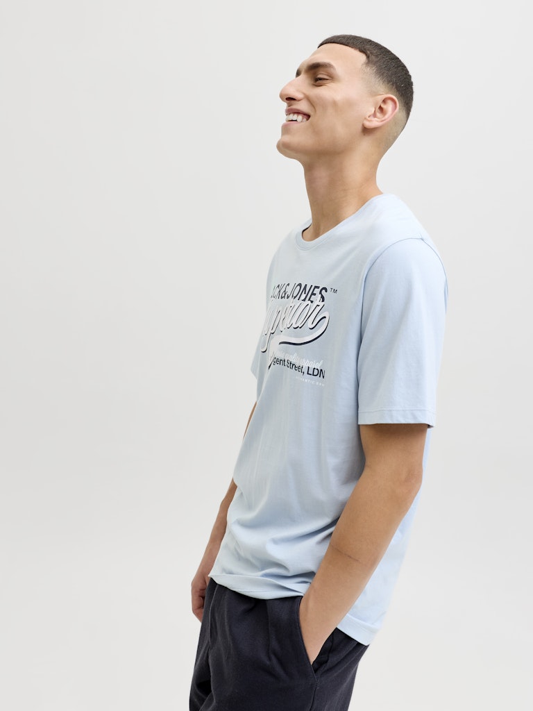 JACK & JONES JJELOGO TEE SS O-NECK 2 COL SS26 SN Freizeitshirts /-hemden JACK & JONES