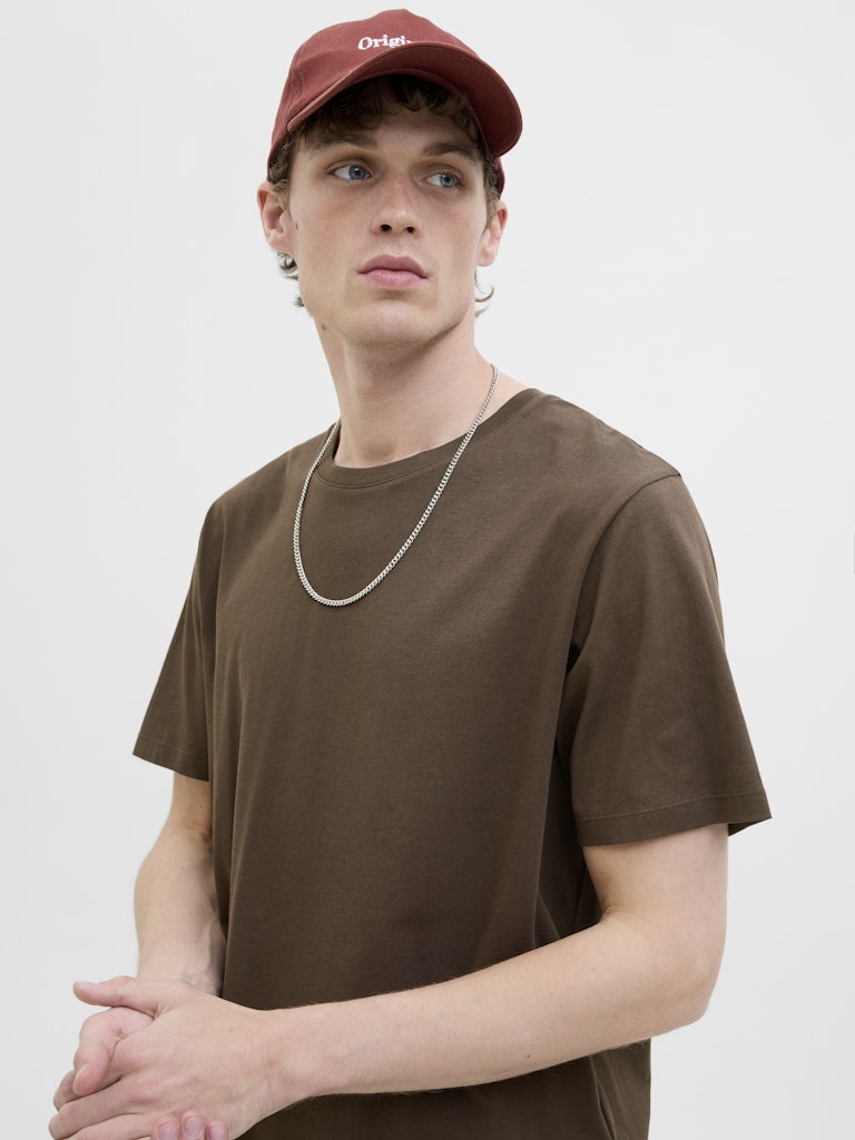 JACK & JONES JJEORGANIC BASIC TEE SS O-NECK NOOS Oceanview Freizeitshirts /-hemden JACK & JONES