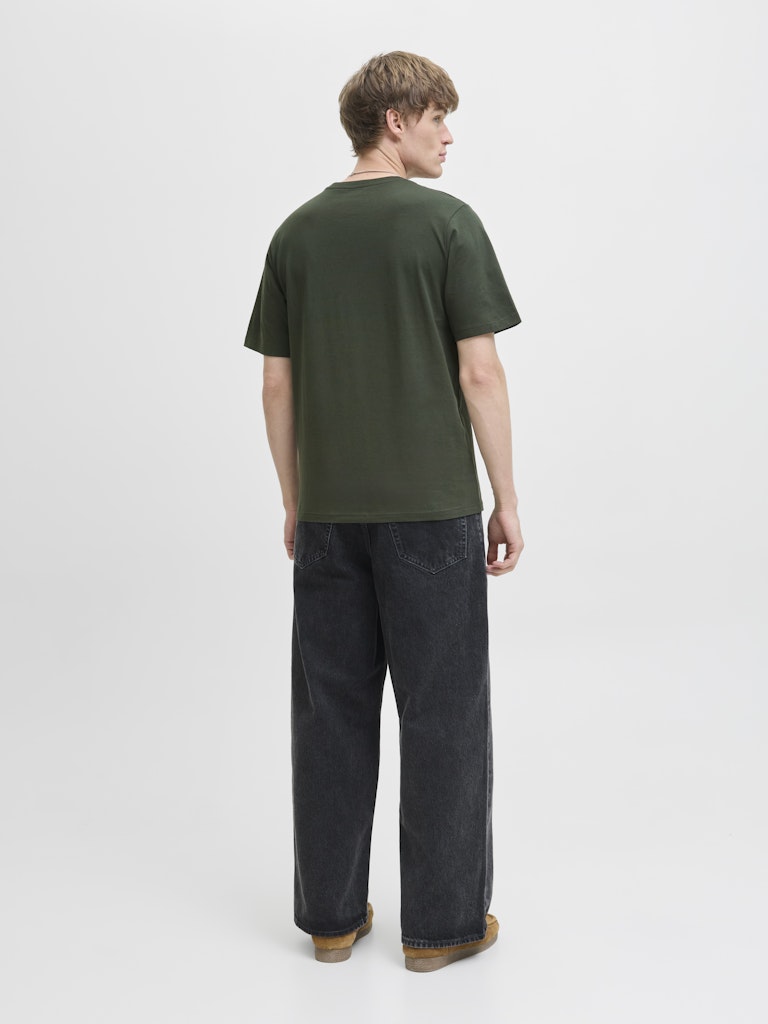 JACK & JONES JJEORGANIC BASIC TEE SS O-NECK NOOS Oceanview Freizeitshirts /-hemden JACK & JONES
