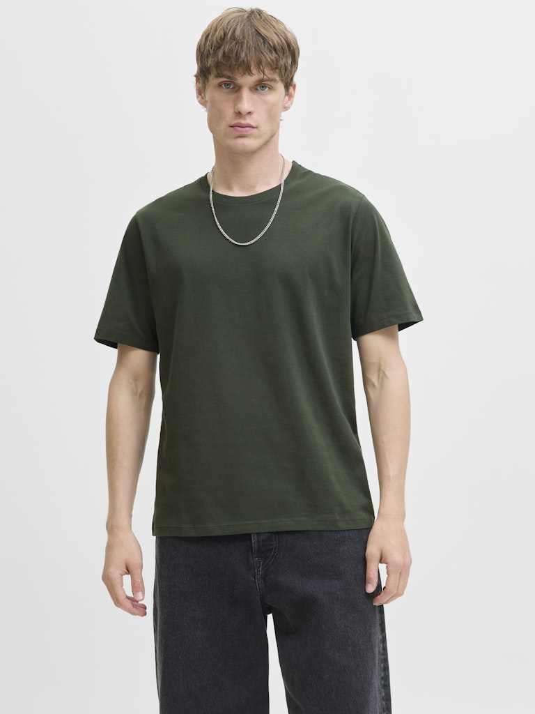 JACK & JONES JJEORGANIC BASIC TEE SS O-NECK NOOS Oceanview Freizeitshirts /-hemden JACK & JONES