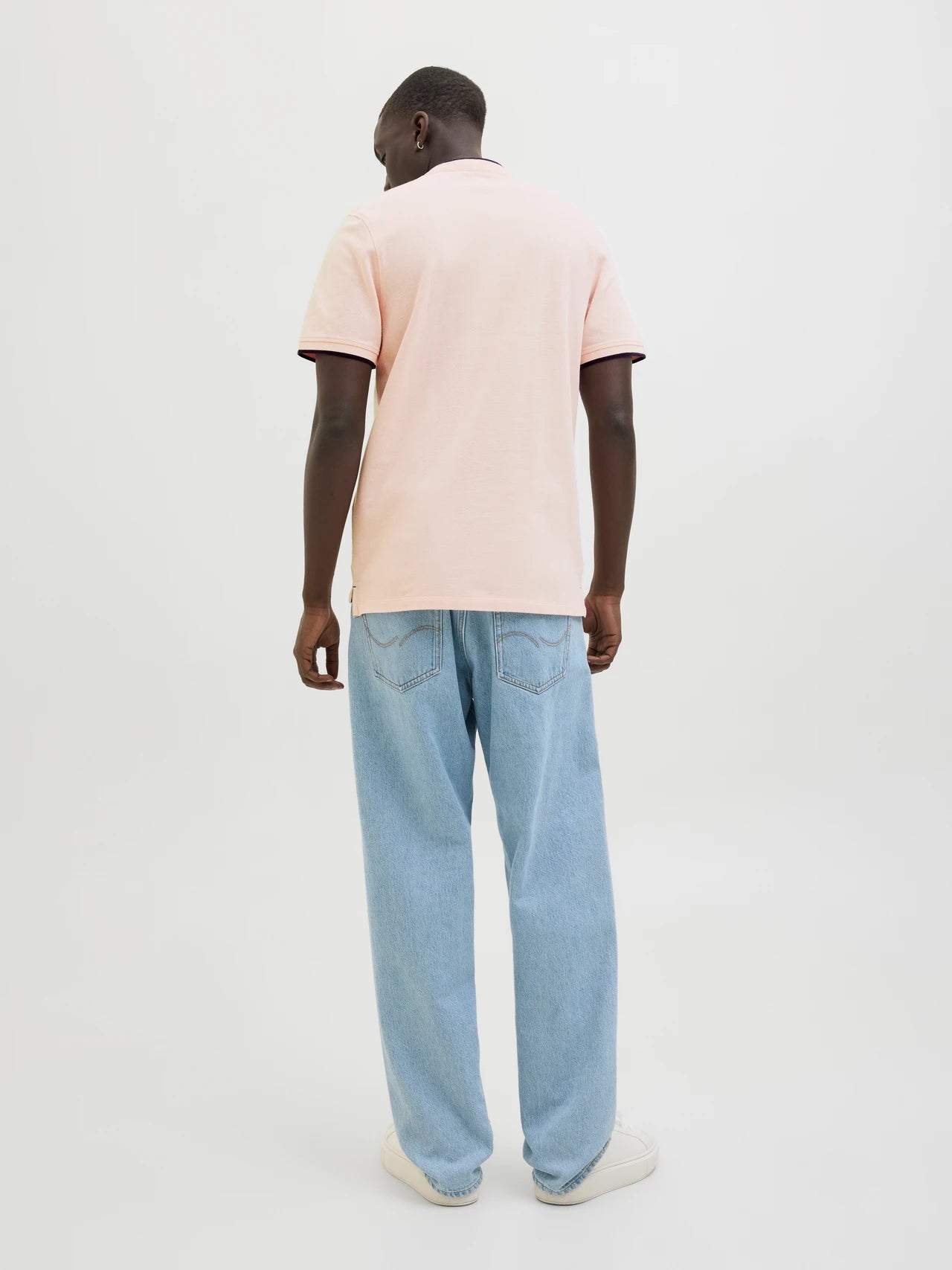 JACK & JONES JJEPAULOS MAO POLO SS NOOS Bright Cobalt Freizeitshirts /-hemden JACK & JONES