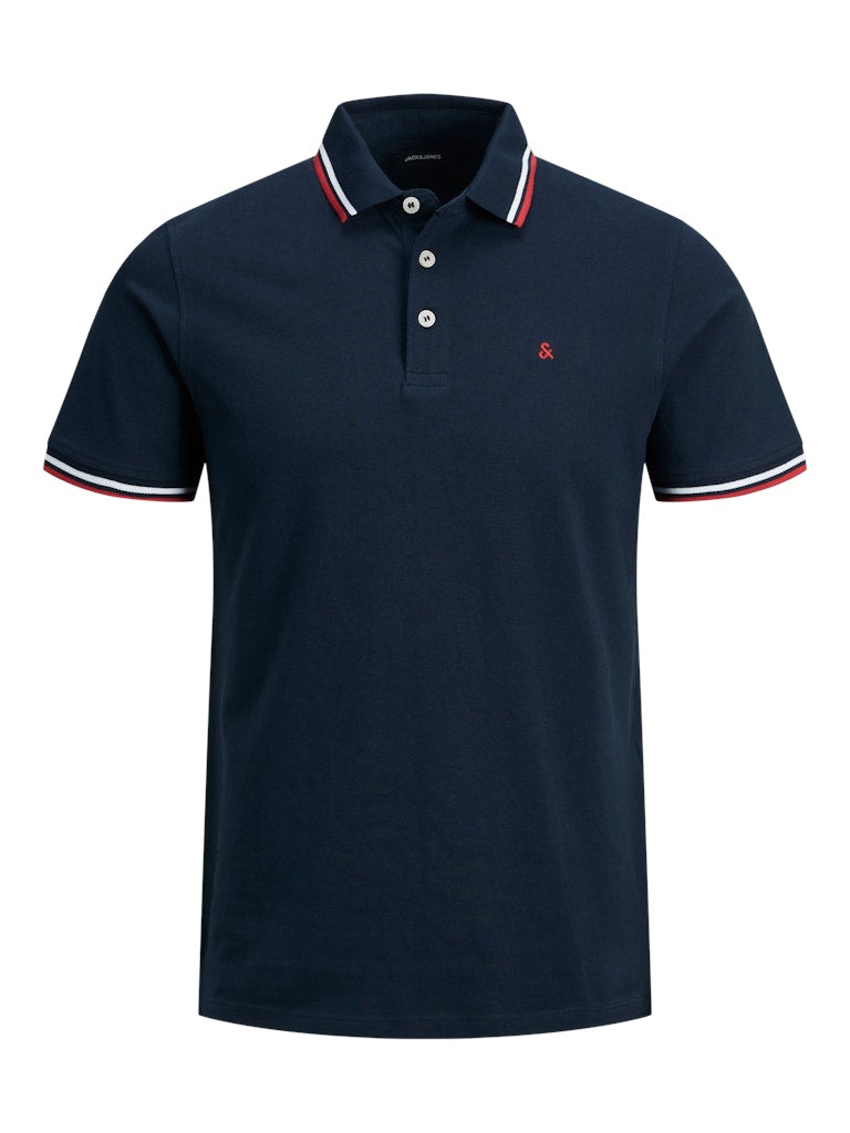 JACK & JONES JJEPAULOS POLO SS NOOS Freizeitshirts /-hemden JACK & JONES Navy Blazer/SOLID S