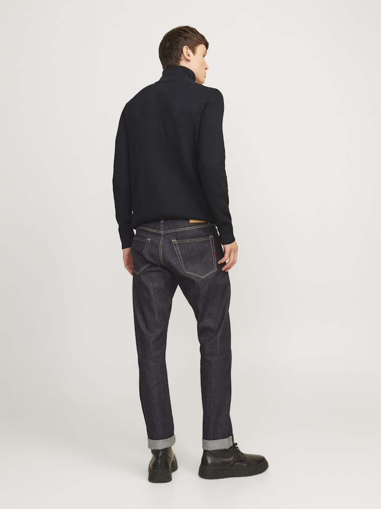 JACK & JONES JJEPERFECT KNIT HALF ZIP SN Freizeitpullover JACK & JONES
