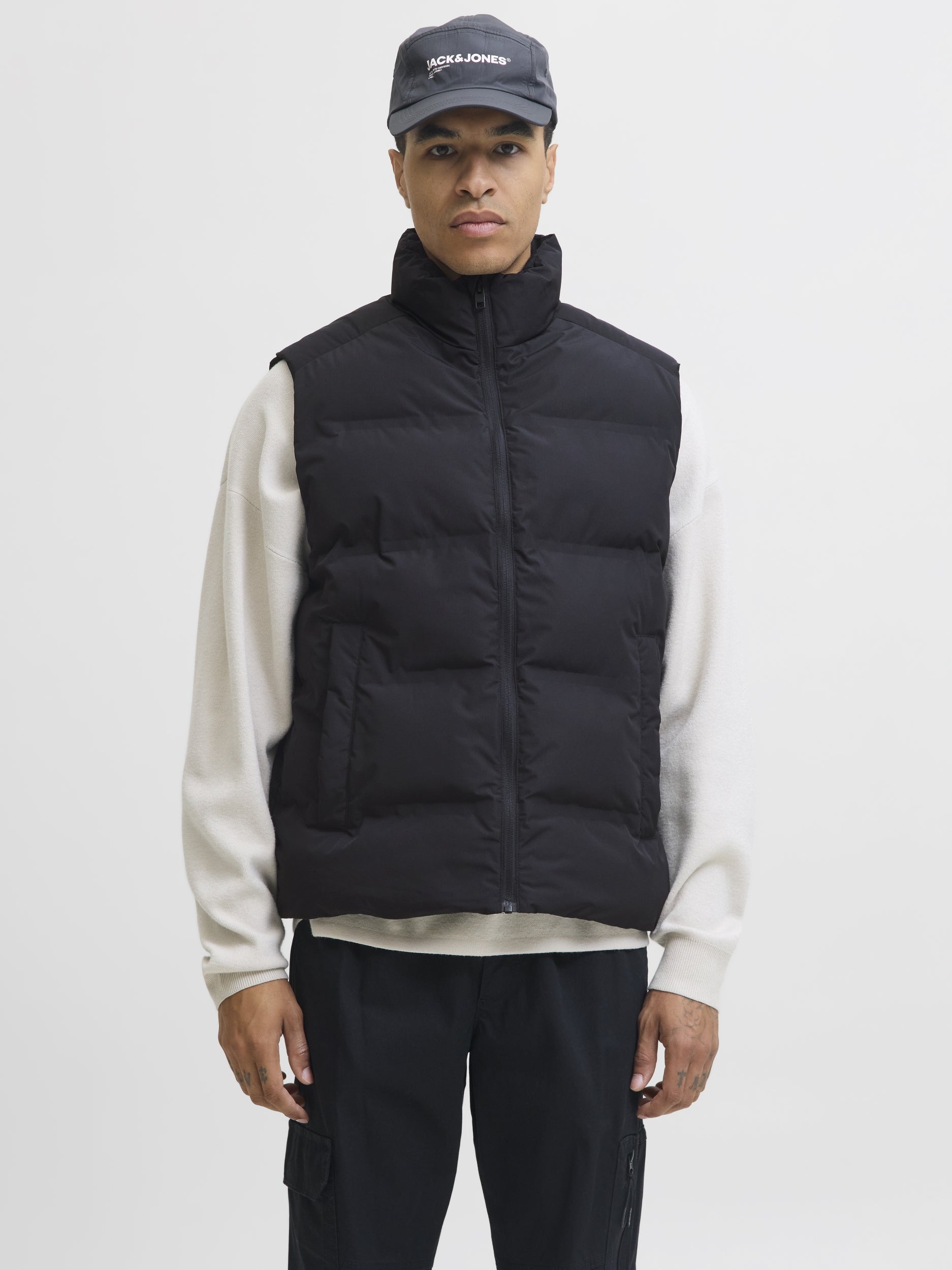 JACK & JONES JJESOHO BODYWARMER COLLAR SN Freizeitjacken JACK & JONES