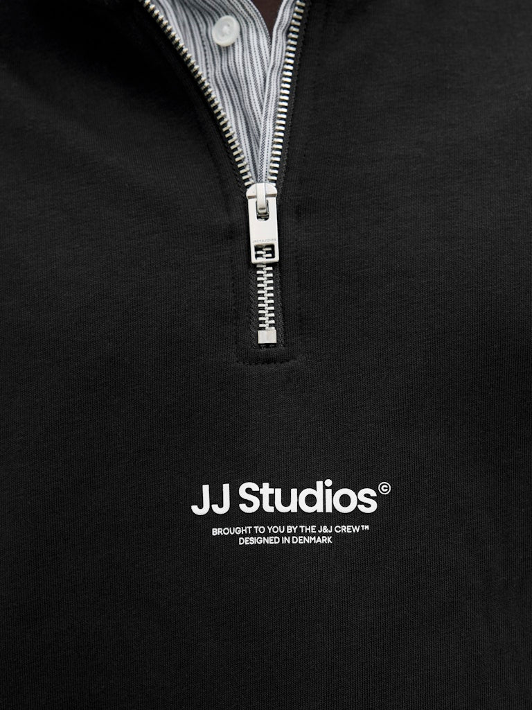 JACK & JONES JJESOHO SWEAT QUARTER ZIP HN NOOS Freizeitpullover JACK & JONES