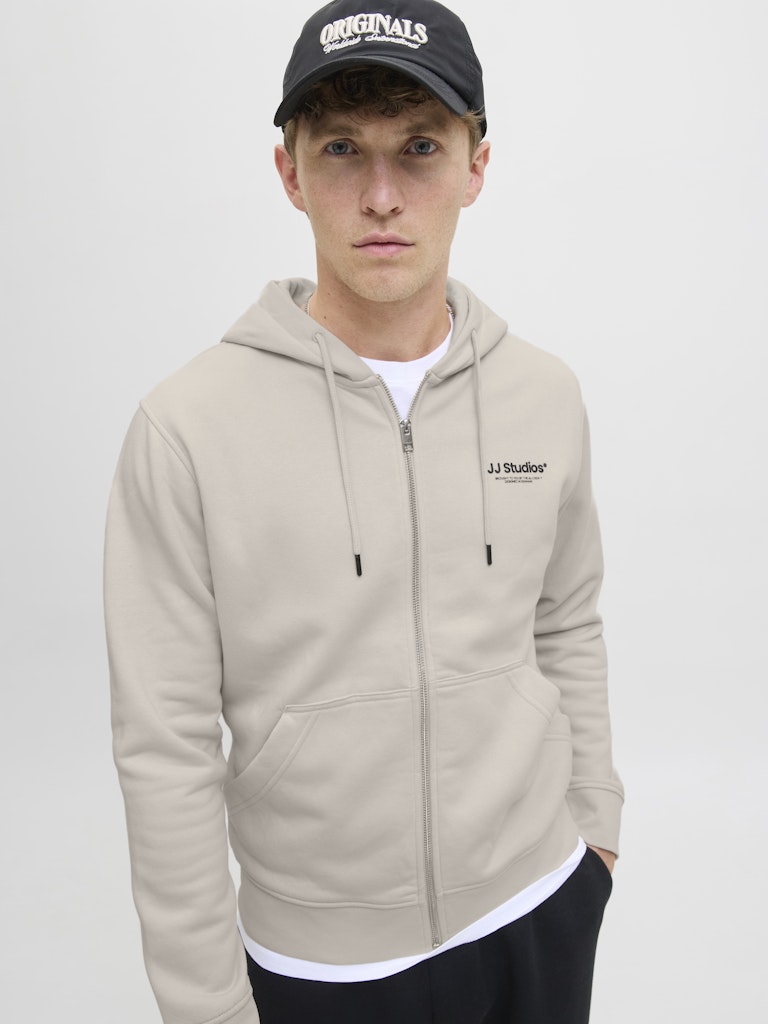 JACK & JONES JJESOHO SWEAT ZIP HOOD NOOS Freizeitjacken JACK & JONES