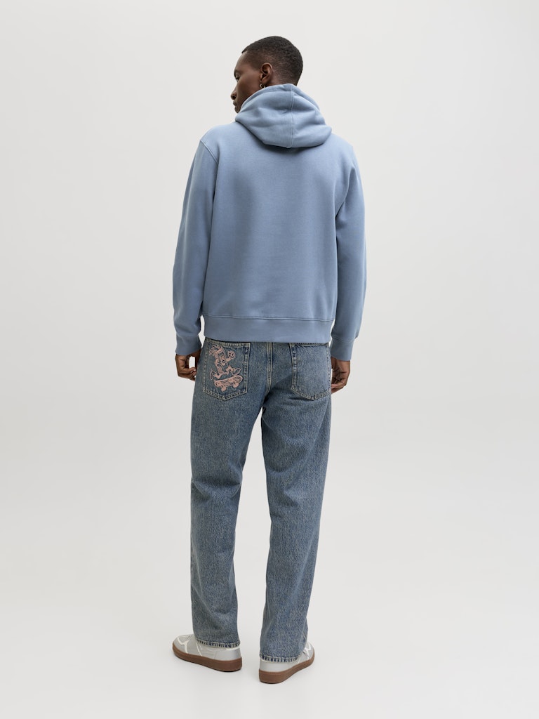 JACK & JONES JJESTAR JJ SWEAT HOOD NOOS Oceanview Freizeitpullover JACK & JONES