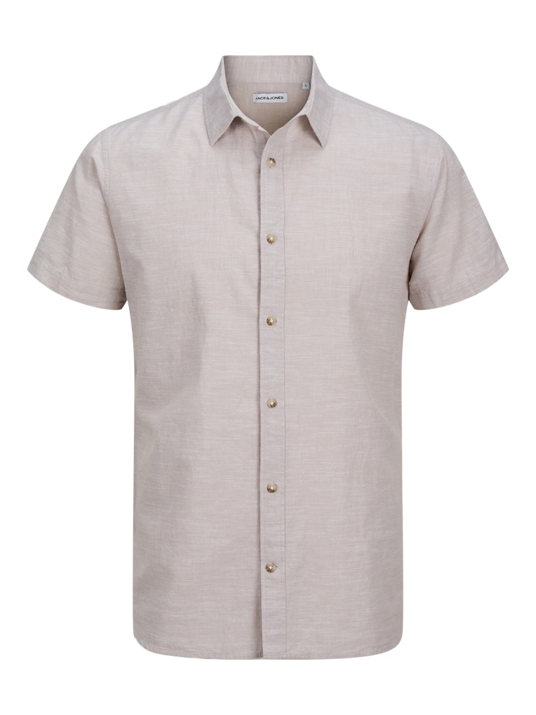 JACK & JONES JJESUMMER SHIRT SS SN Freizeitshirts /-hemden JACK & JONES Crockery S
