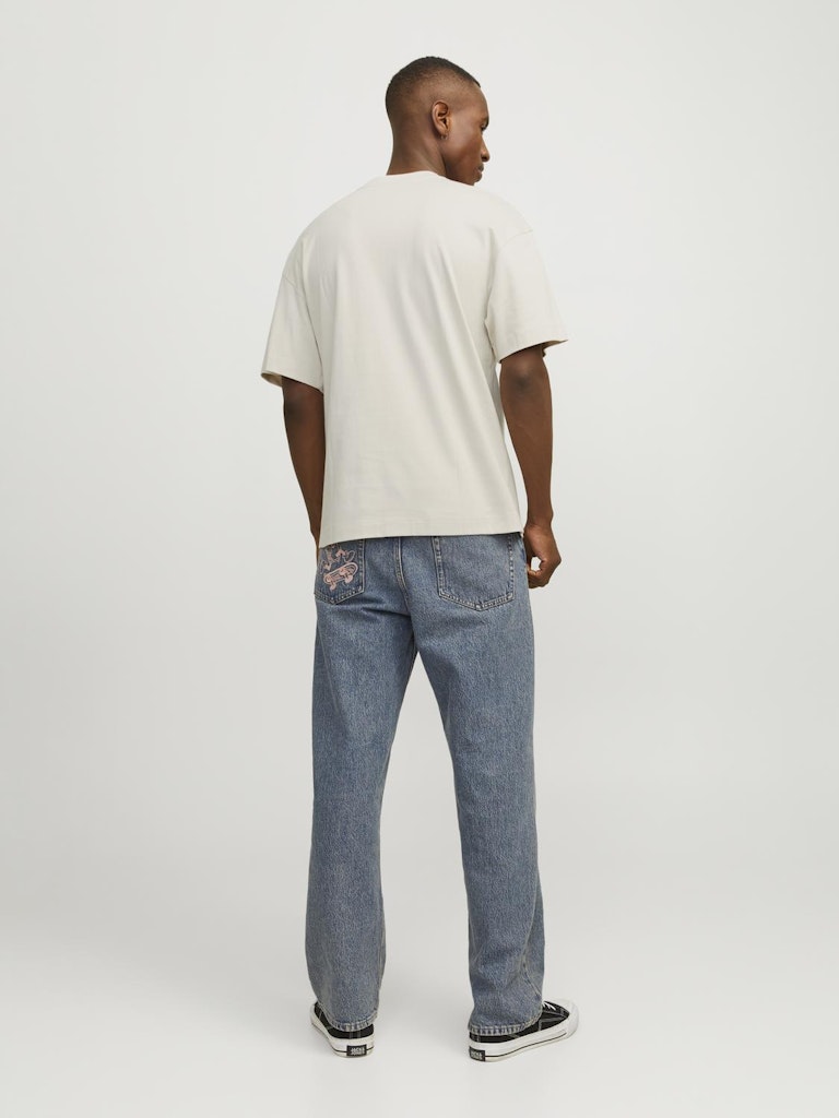 JACK & JONES JJEURBAN EDGE TEE SS O-NECK NOOS White Freizeitshirts /-hemden JACK & JONES