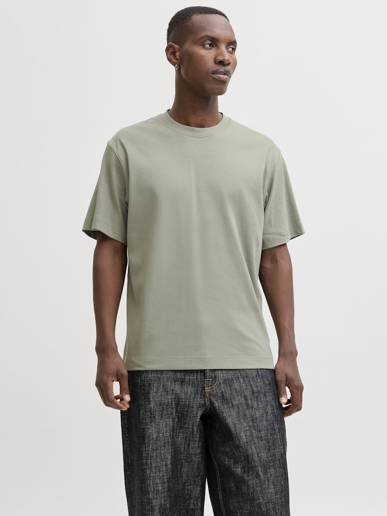 JACK & JONES JJEURBAN EDGE TEE SS O-NECK NOOS White Freizeitshirts /-hemden JACK & JONES