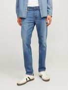JACK & JONES JJICHRIS JJORIGINAL AM 285 Blue Denim Freizeithosen JACK & JONES