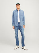 JACK & JONES JJICHRIS JJORIGINAL AM 285 Blue Denim Freizeithosen JACK & JONES