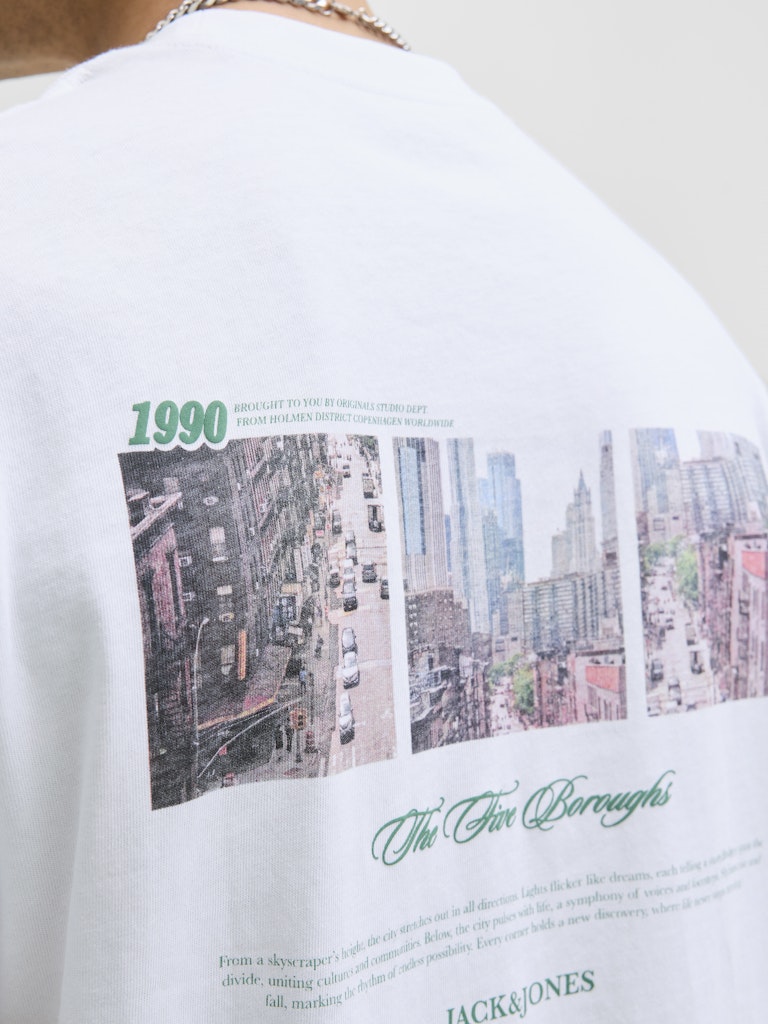 JACK & JONES JORBILLYBURG PHOTO TEE SS CREW NECK Freizeitshirts /-hemden JACK & JONES