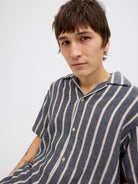 JACK & JONES JORCOBA STRIPE RESORT SHIRT SS SN Freizeitshirts /-hemden JACK & JONES