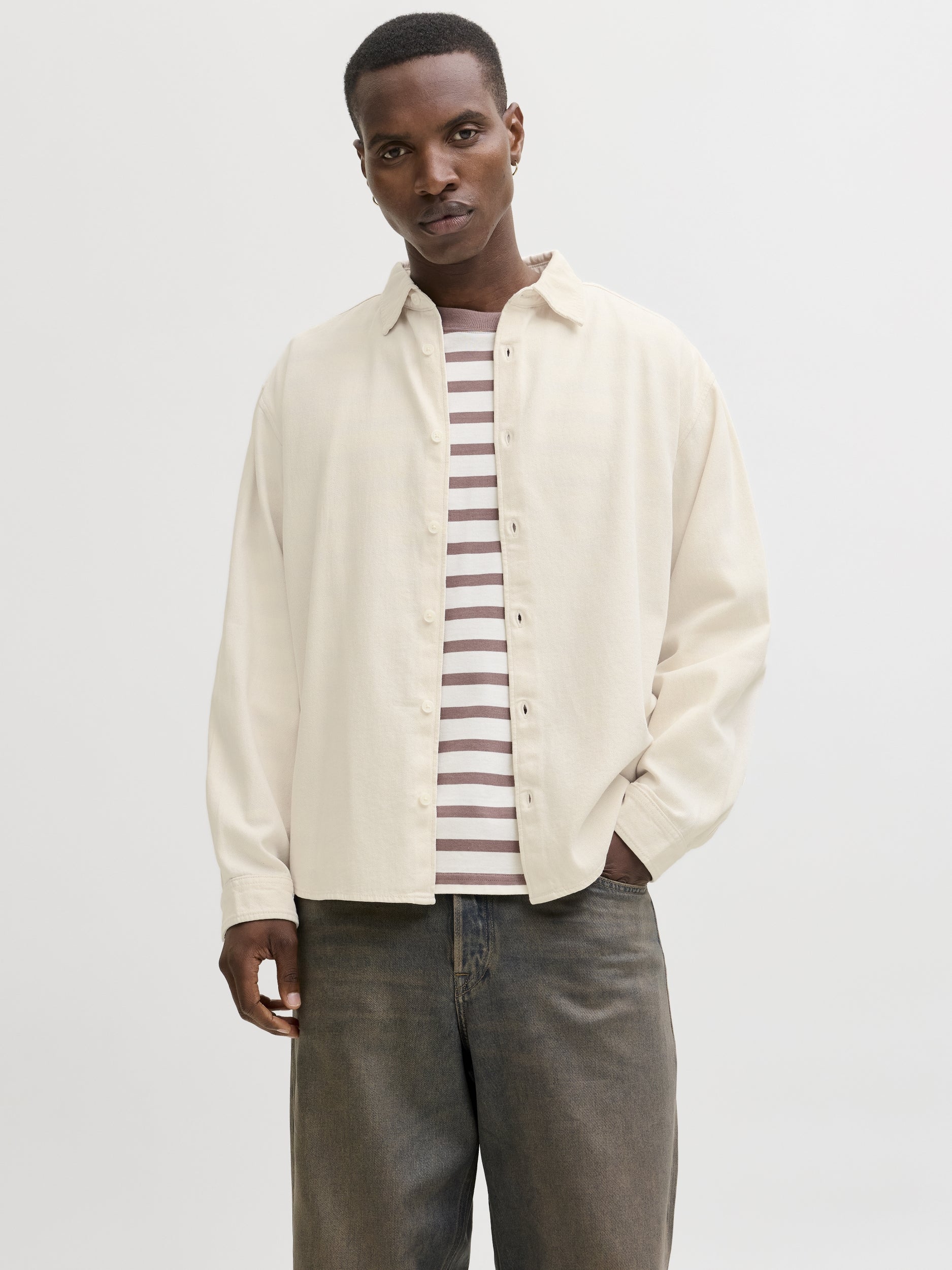 JACK & JONES JORNORREBRO DENIM SHIRT LS SN Freizeitshirts /-hemden JACK & JONES