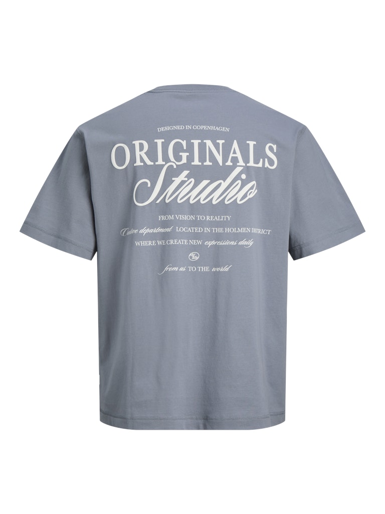 JACK & JONES JORNORREBRO TYPO TEE SS CREW NECK N Freizeitshirts /-hemden JACK & JONES