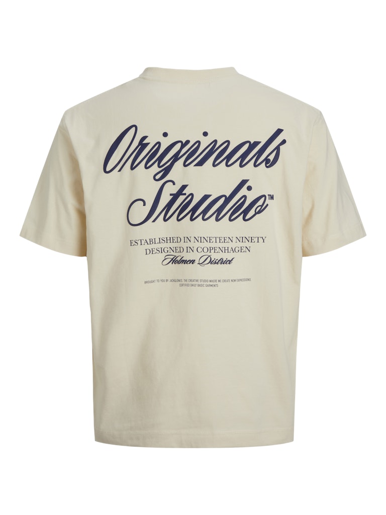 JACK & JONES JORNORREBRO TYPO TEE SS CREW NECK N Freizeitshirts /-hemden JACK & JONES