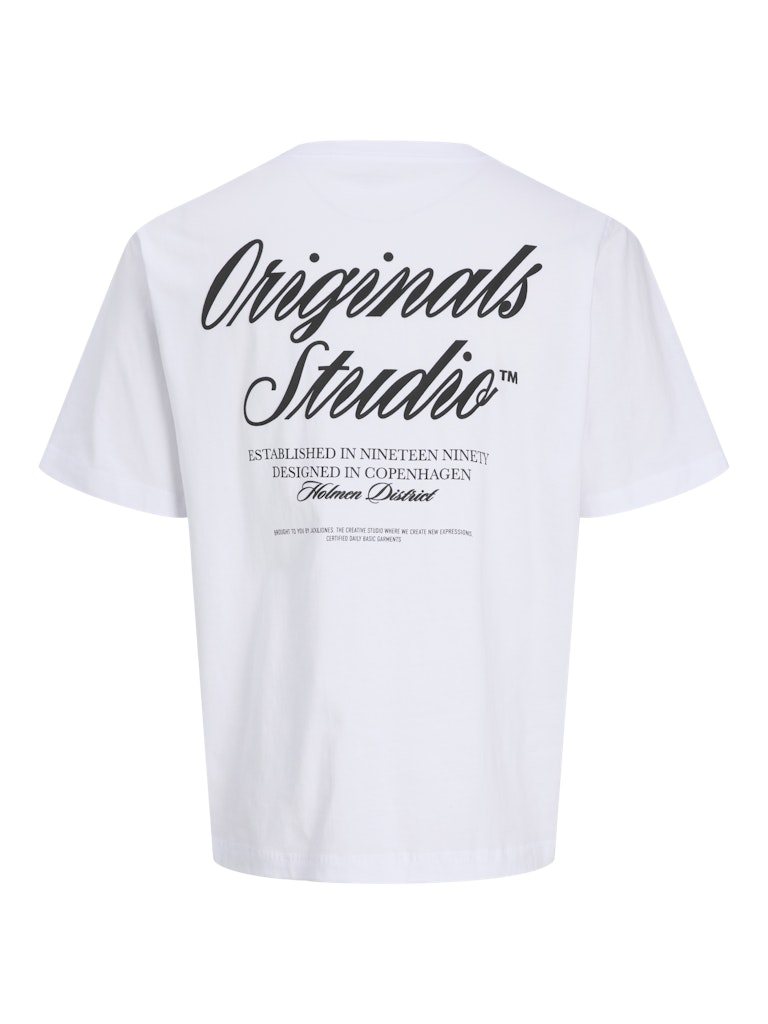 JACK & JONES JORNORREBRO TYPO TEE SS CREW NECK N Freizeitshirts /-hemden JACK & JONES