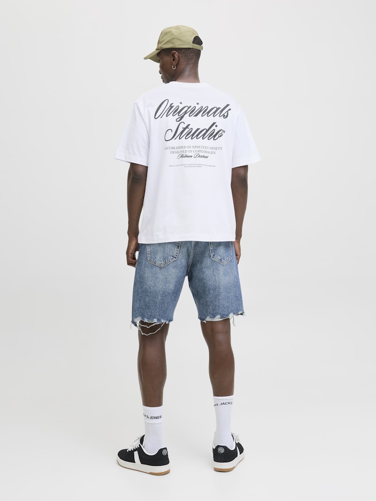 JACK & JONES JORNORREBRO TYPO TEE SS CREW NECK N Freizeitshirts /-hemden JACK & JONES