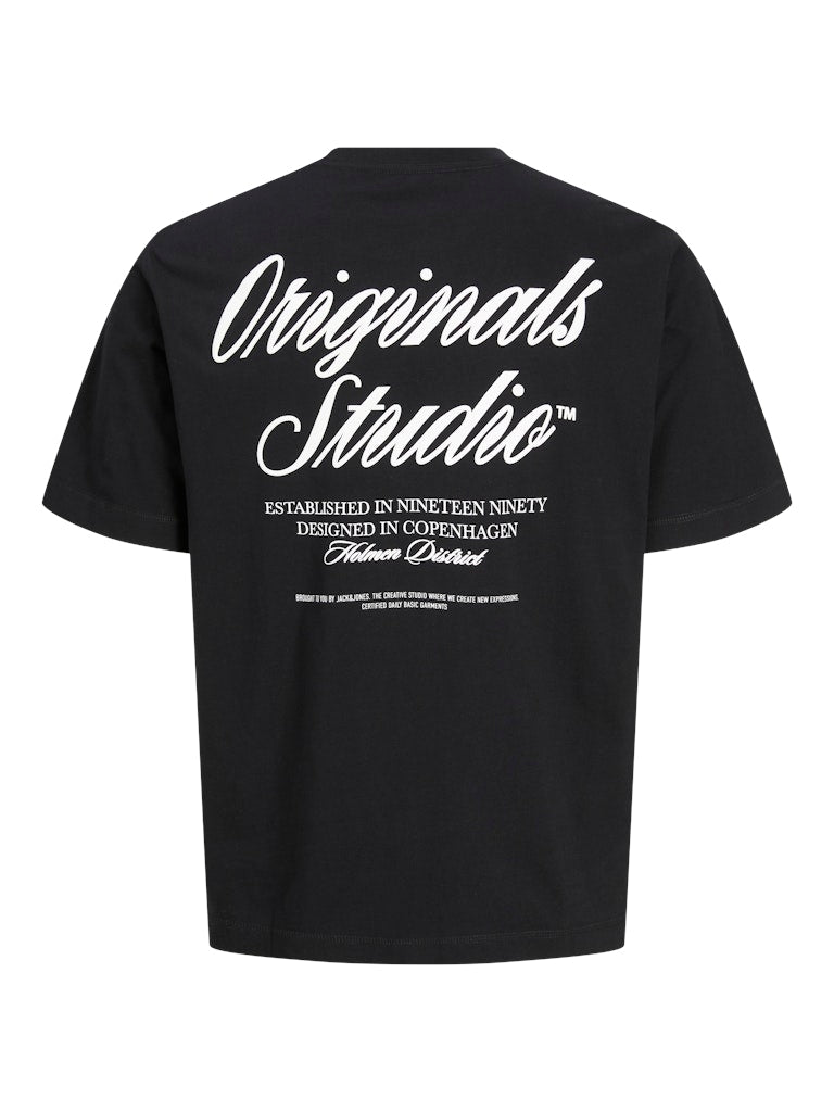 JACK & JONES JORNORREBRO TYPO TEE SS CREW NECK N Freizeitshirts /-hemden JACK & JONES