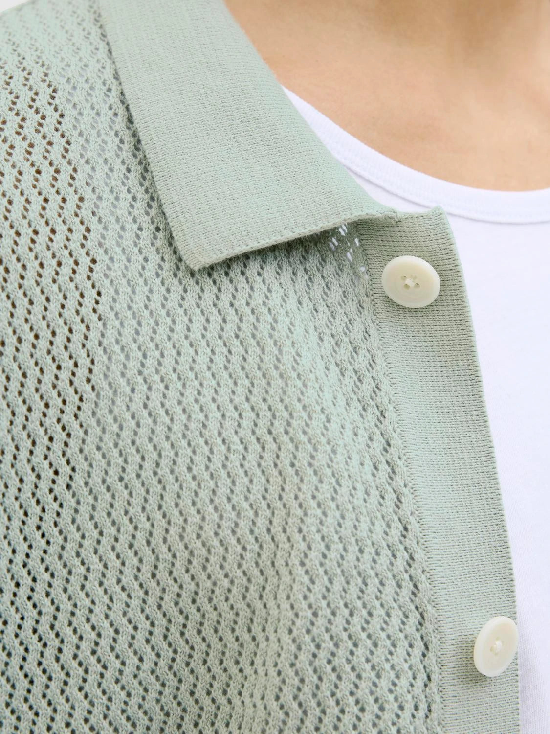 JACK & JONES JPRBLAARTO KNIT POLO SS Freizeitshirts /-hemden JACK & JONES